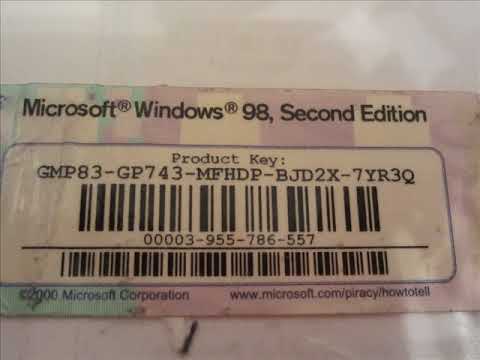 windows 98 iso and product key